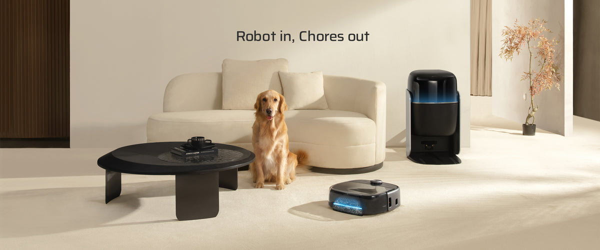 Robotin R2 Pro | Modular Robot Vacuum, Mop & Carpet Washer